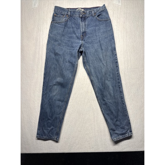 Levi's Denim - Vintage Levi's 550 Women's Relaxed Fit Tapered Leg Med Wash Size 12M
